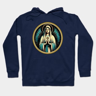 Our Lady of Fatima Rosary Prayer Holy Blessed Mary Catholic Hoodie